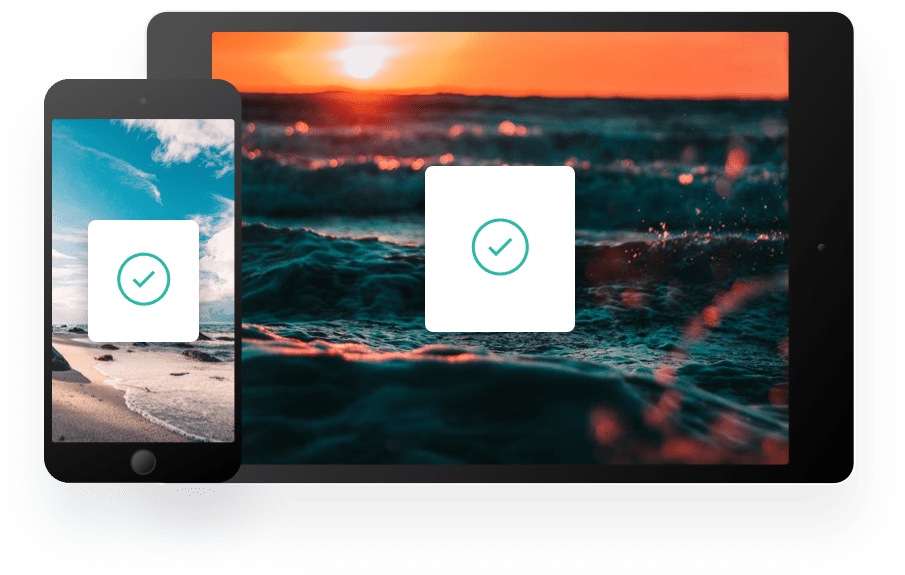 phone and tablet running clipboard app
